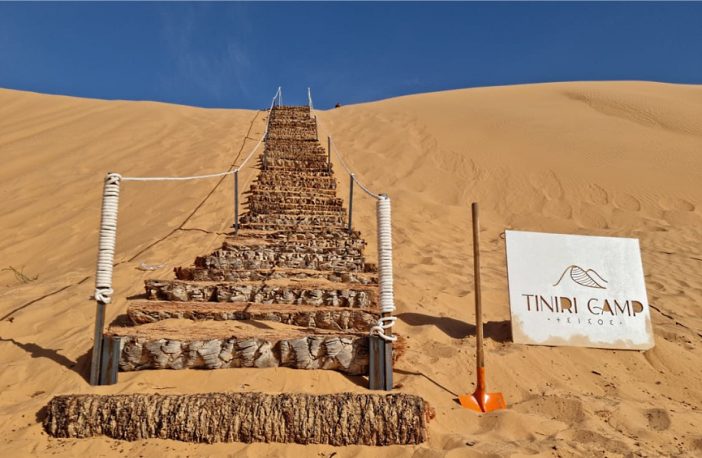 Tiniri Camp vue aérienne